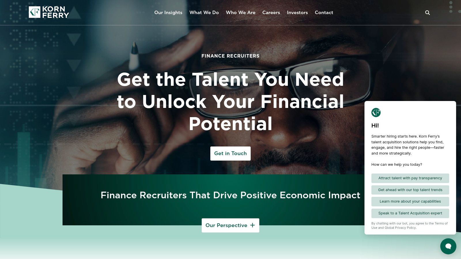 Korn Ferry Financial Services and Finance Recruiting